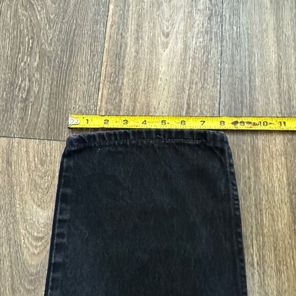 VTG Levi's 550 Jeans Men's 38x32 Black Relaxed Fit Stretch Denim Red Tab Y2K 00s - Picture 11 of 11